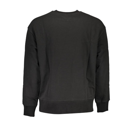 Tommy Hilfiger – Schwarzer Baumwollpullover für Herren