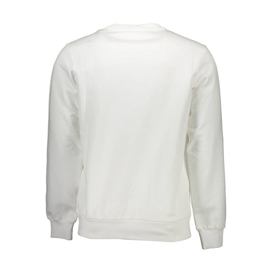Diesel White Cotton Men Sweater