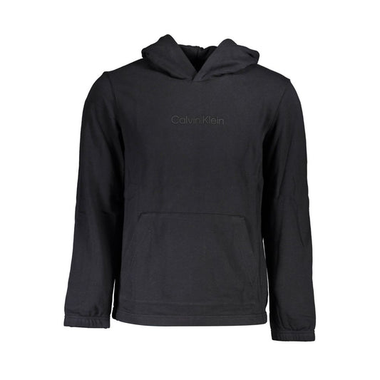 Calvin Klein Herrenpullover aus schwarzer Baumwolle