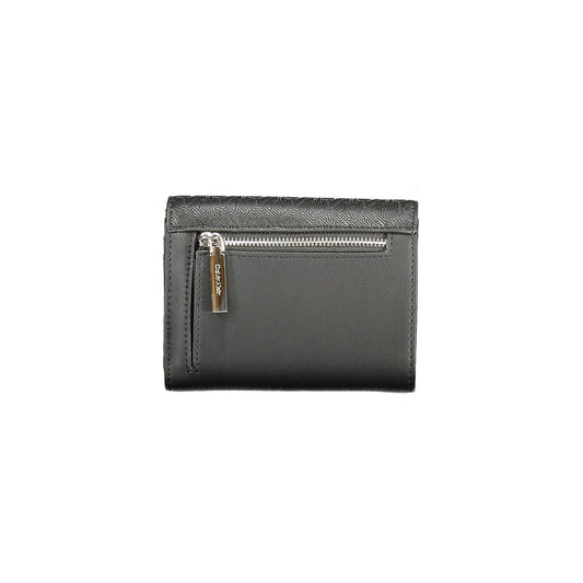 Calvin Klein Schwarze Polyester Damen Geldbörse