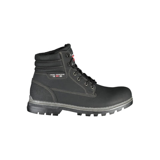 Carrera Schwarzer Polyester-Herrenstiefel