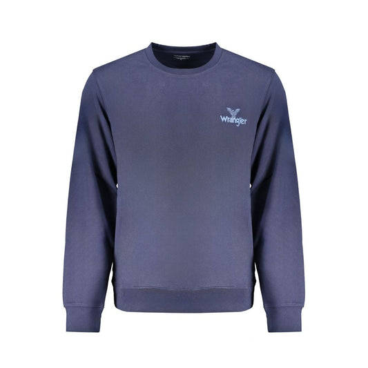 Wrangler – Blauer Baumwollpullover für Herren