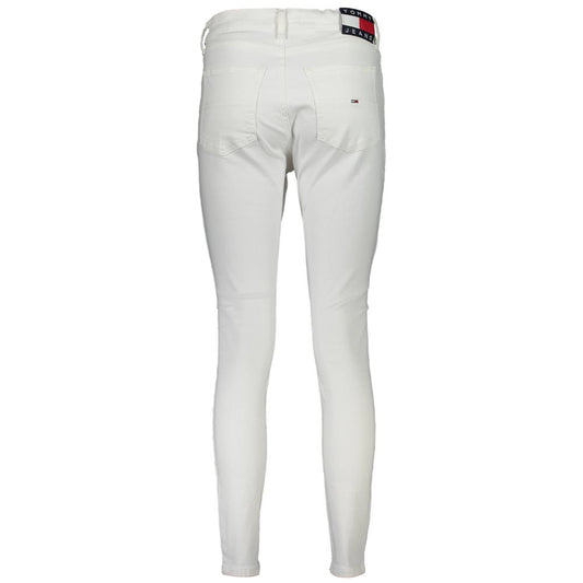 Tommy Hilfiger – Weiße Baumwolljeans für Damen
