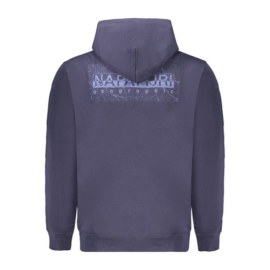Napapijri Blue Cotton Men Sweater