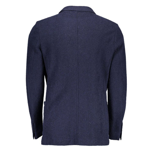 Gant Blaue Wolljacke für Herren
