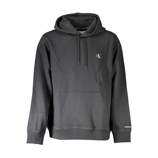 Calvin Klein Herrenpullover aus schwarzer Baumwolle