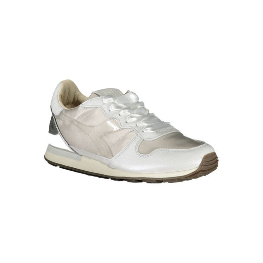 Diadora Damen-Sneaker aus grauem Leder