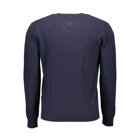 Harmont & Blaine Blauer Wollpullover für Herren