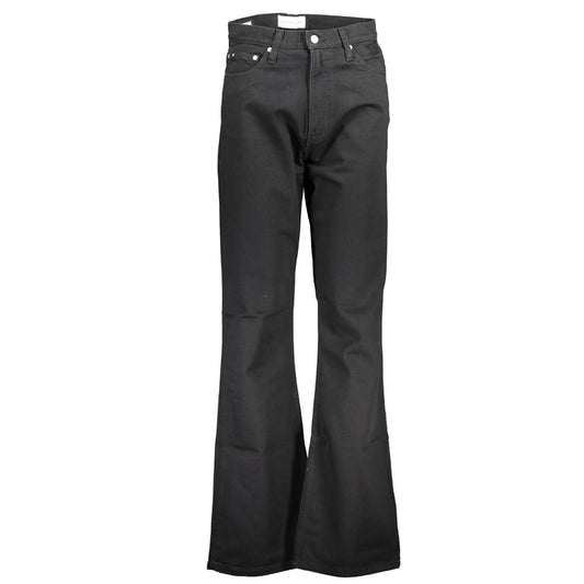 Calvin Klein Schwarze Baumwolljeans für Damen