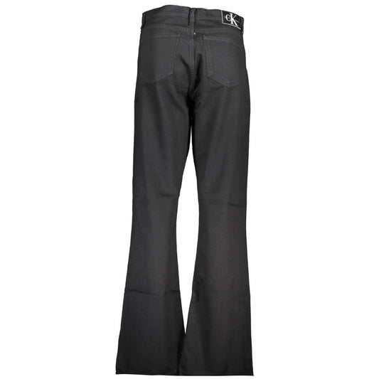 Calvin Klein Schwarze Baumwolljeans für Damen