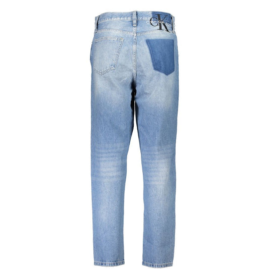 Calvin Klein Blaue Baumwolljeans für Damen