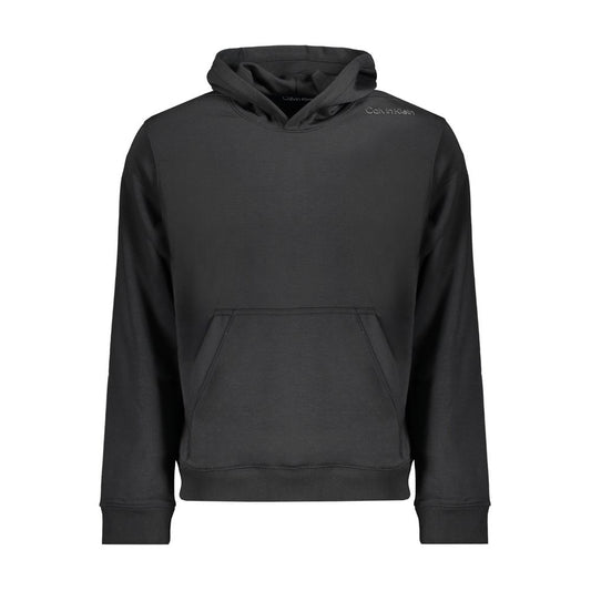 Calvin Klein Schwarzer Polyester-Hoodie für Herren