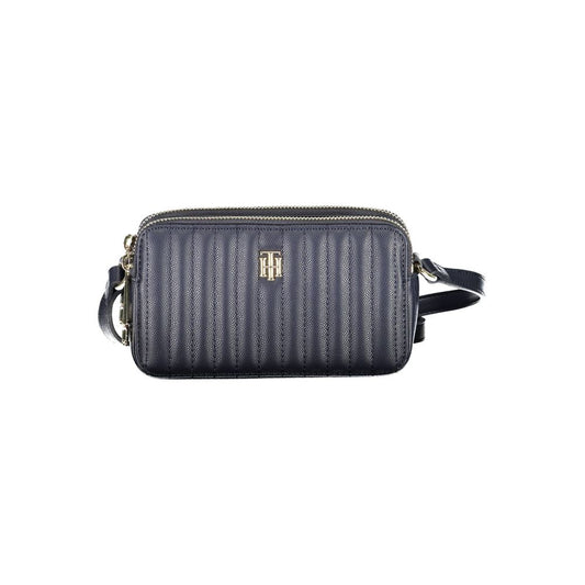 Tommy Hilfiger Damenhandtasche aus Polyethylen, Blau