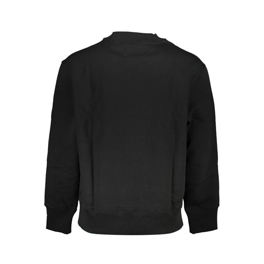 Calvin Klein Herrenpullover aus schwarzer Baumwolle