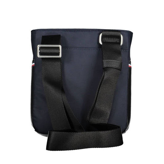 Tommy Hilfiger – Blaue Polyester-Umhängetasche für Herren