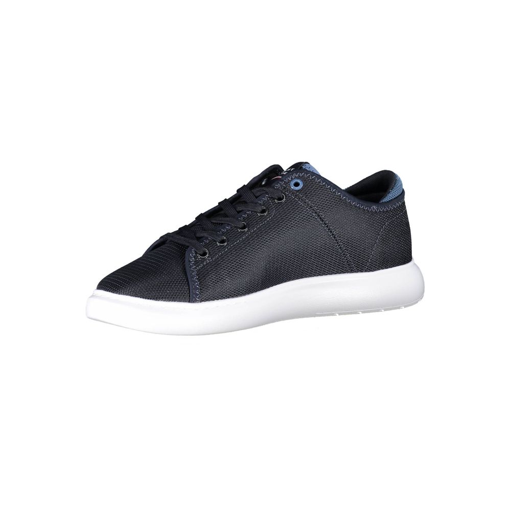 Tommy Hilfiger – Blaue Sneaker aus recyceltem Polyester für Herren