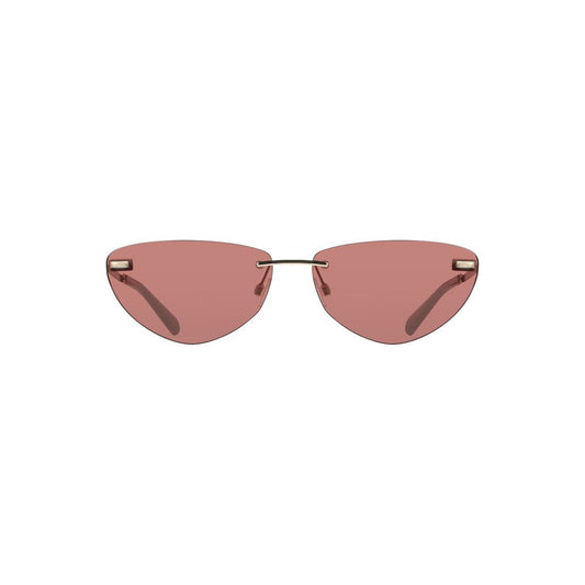 Calvin Klein Pink Metal Damen Sonnenbrille