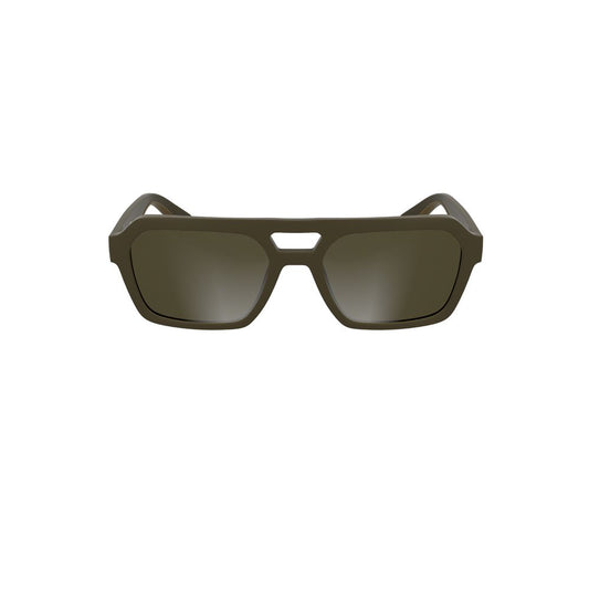 Calvin Klein Herren-Sonnenbrille aus Bio-Stoff in Braun