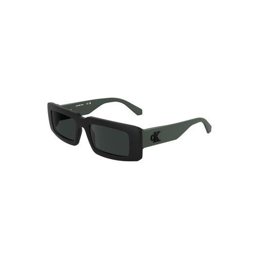 Calvin Klein Herren-Sonnenbrille aus Bio-Stoff in Schwarz