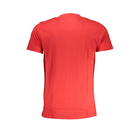Rotes Baumwoll-T-Shirt der Cavalli-Klasse