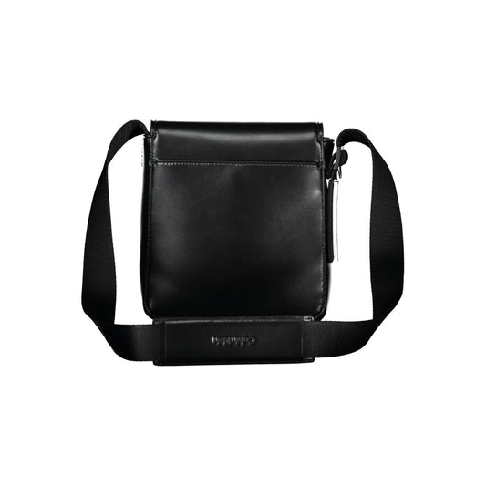 Calvin Klein – Elegante schwarze Schultertasche mit Logodetail