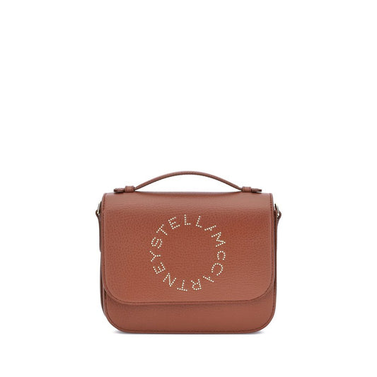 Stella McCartney Braune Schultertasche aus sonstigen Fasern