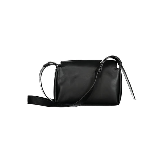 Calvin Klein Schwarze Polyester-Handtasche