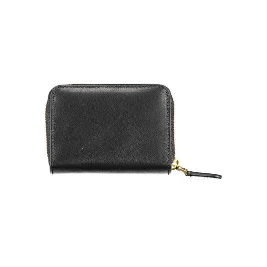 Ralph Lauren Schwarze Lederbrieftasche