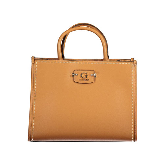Guess Jeans – Handtasche aus Polyethylen in Braun