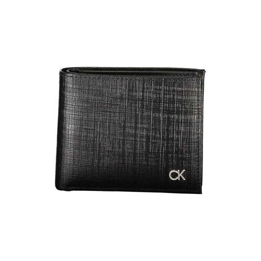 Calvin Klein – Elegante Lederbrieftasche mit zwei Fächern