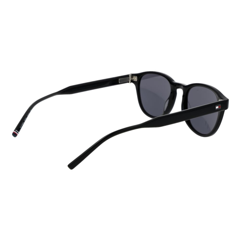 Tommy Hilfiger Schwarze Acetat-Sonnenbrille