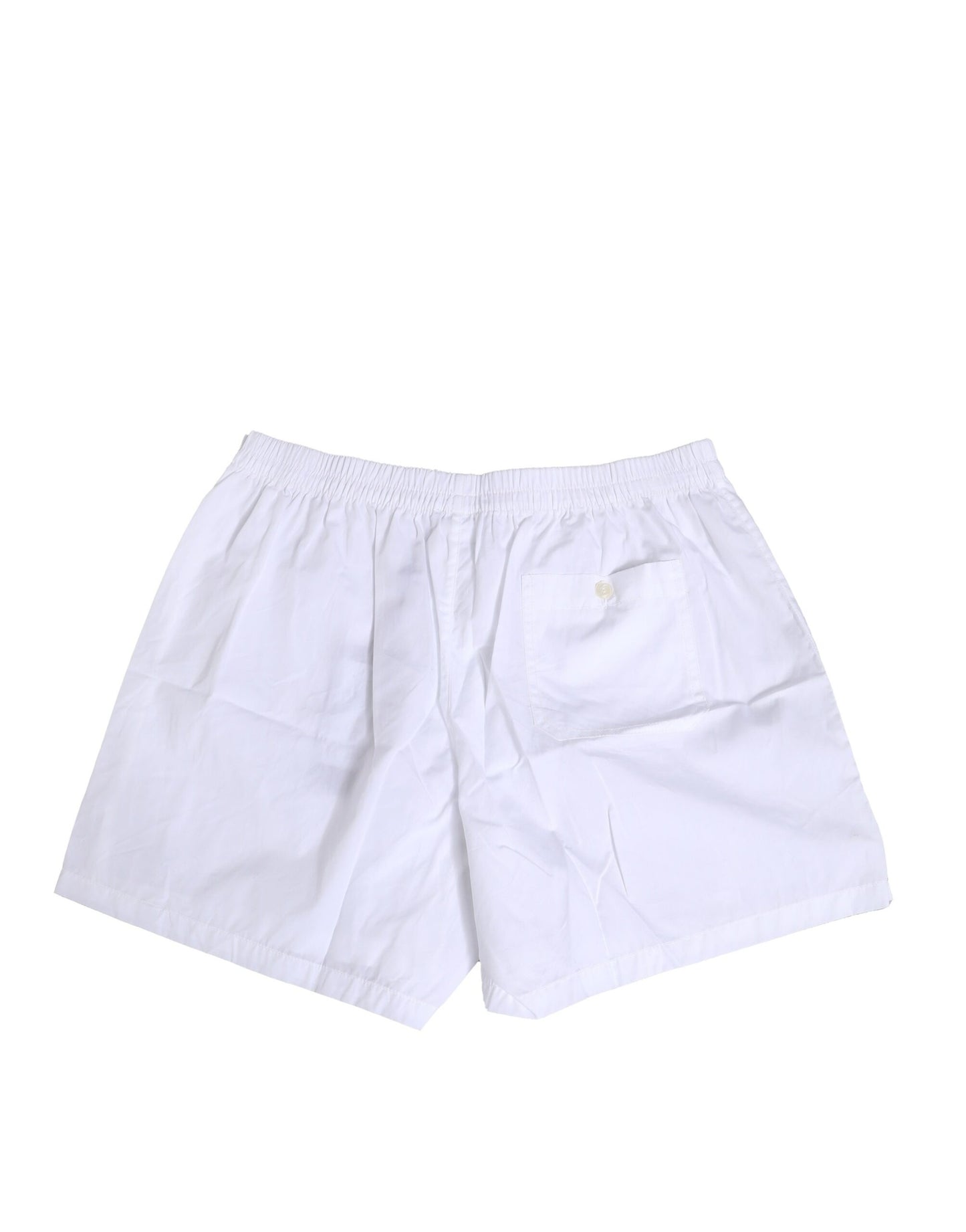 Dolce & Gabbana – Weiße Boxershorts aus Baumwolle in regulärer Passform