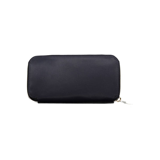 Tommy Hilfiger – Blaue Nylon-Geldbörse für Damen