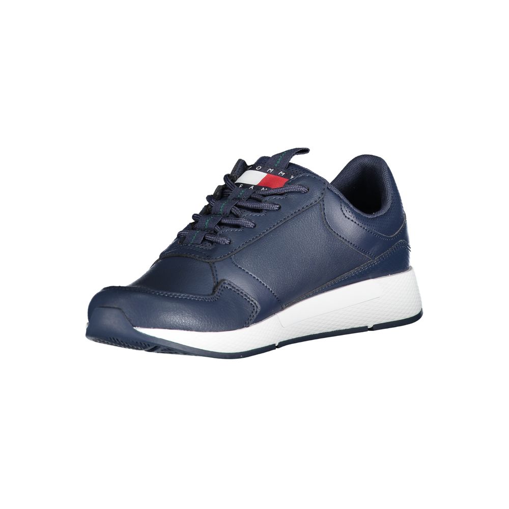 Tommy Hilfiger – Blaue Polyethylen-Sneaker für Herren