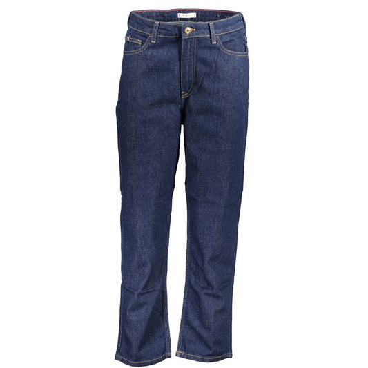 Tommy Hilfiger Blaue Baumwolljeans für Damen