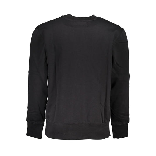 Calvin Klein Herrenpullover aus schwarzer Baumwolle