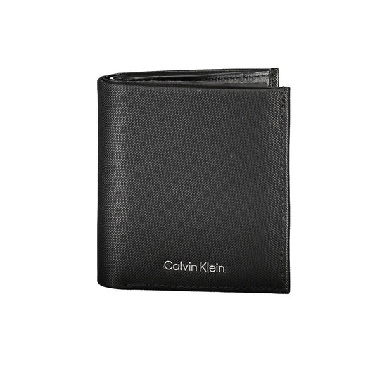 Calvin Klein – Elegante, zweifach faltbare Brieftasche aus Leder mit RFID-Block