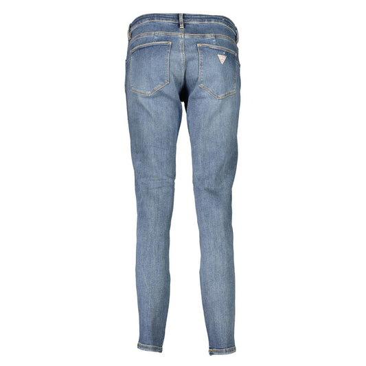 Guess Jeans Blu Cotton Women's Skinny Jean