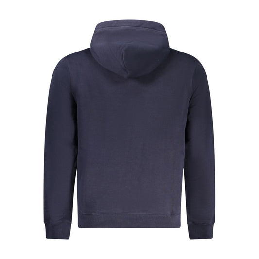 Napapijri Blue Cotton Men Sweater