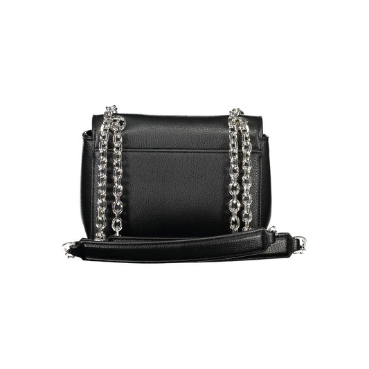 Calvin Klein Damenhandtasche aus Polyethylen, Schwarz