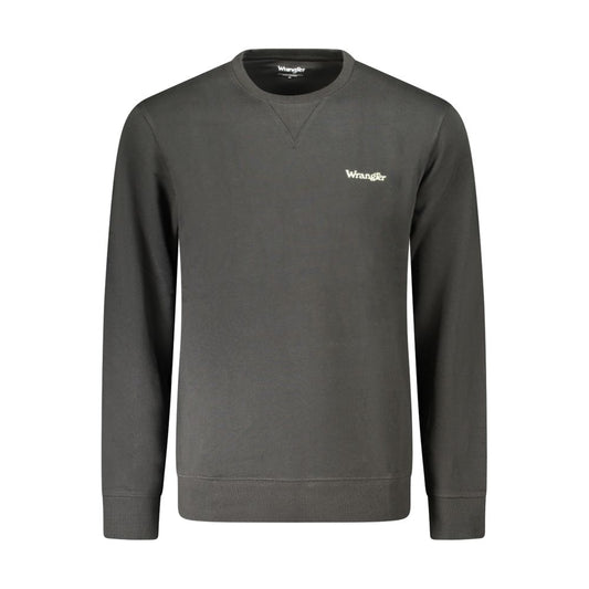 Wrangler – Schwarzer Baumwollpullover für Herren