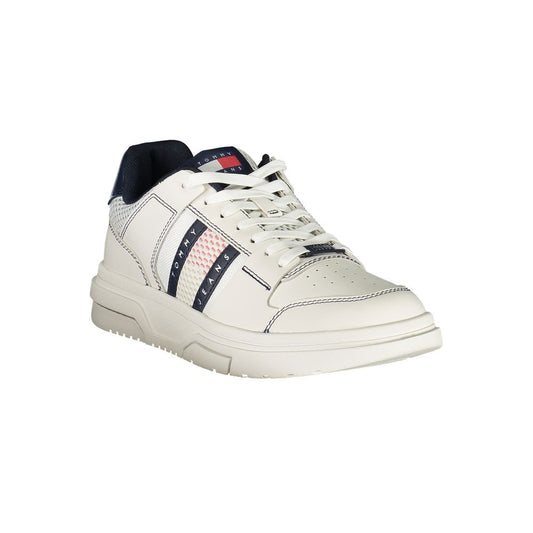 Tommy Hilfiger – Blaue Leder-Sneaker für Herren