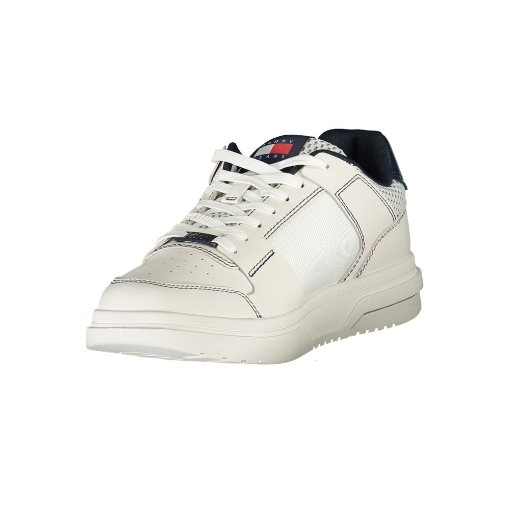 Tommy Hilfiger – Blaue Leder-Sneaker für Herren