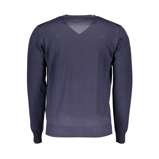 Harmont & Blaine Blauer Wollpullover für Herren