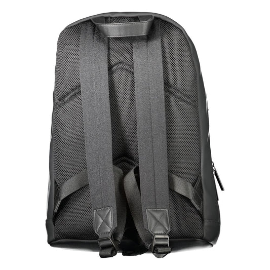 Calvin Klein Schwarzer Polyester Herren Rucksack