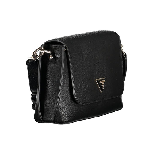 Guess Jeans – Schwarze Polyethylen-Handtasche