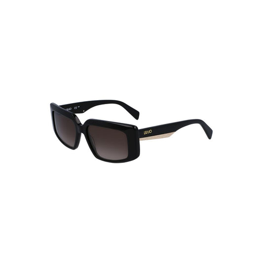 Liu Jo – Schwarze Acetat-Sonnenbrille für Damen