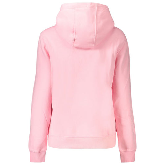 Tommy Hilfiger – Rosafarbener Baumwollpullover für Damen