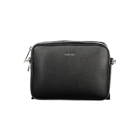 Calvin Klein Damenhandtasche aus Polyethylen, Schwarz