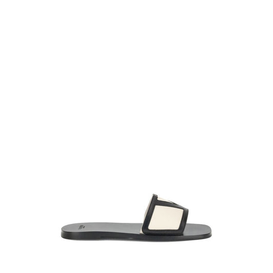 Valentino Garavani Sandalen aus Kalbsleder mit Bos Taurus-Prägung in Multicolor
